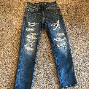 American Eagle Next Level AirFlex Slim Straight Jeans, 28x28